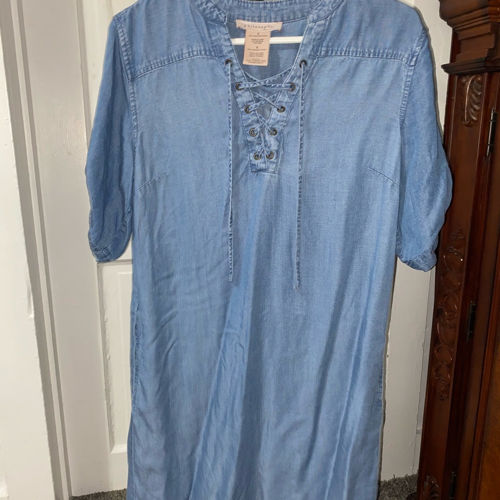 Denim dress